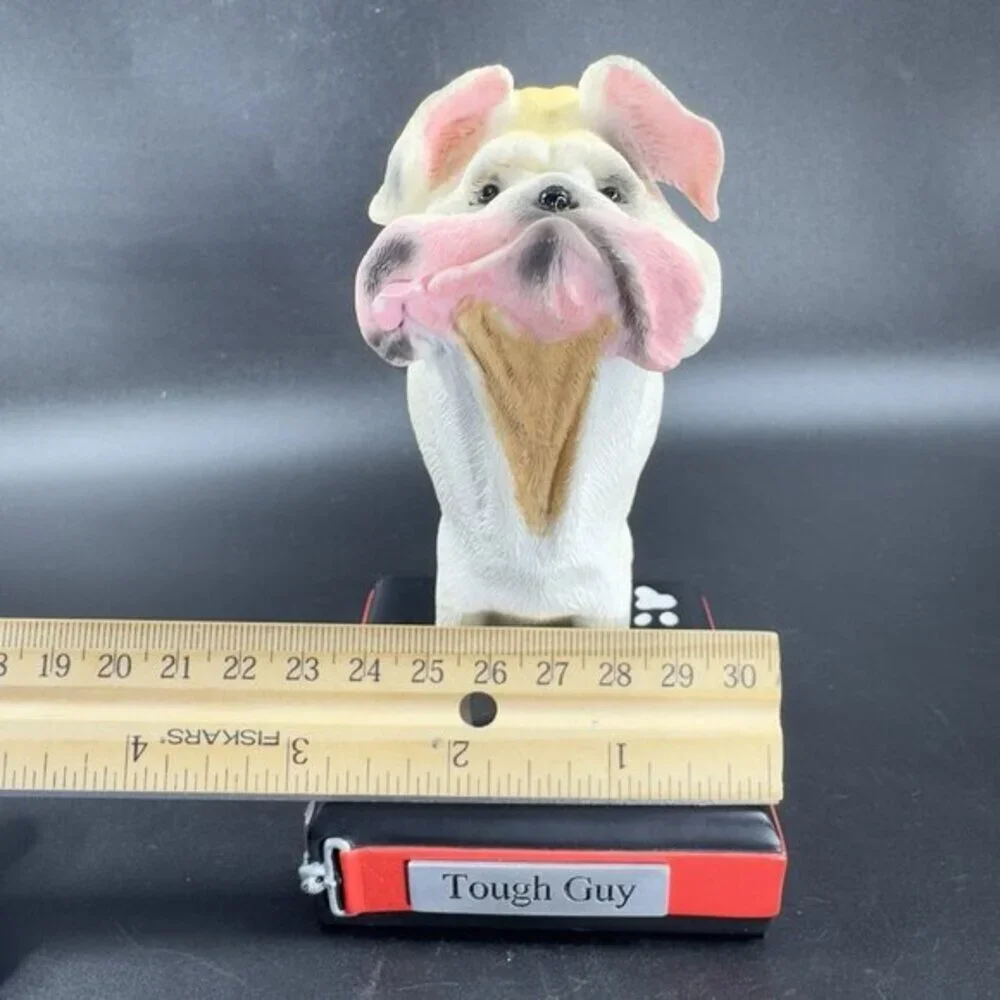 Twisted Whiskers Tough Guy Dog Figurine‎ Because Life Can Be Ruff Resin Figure